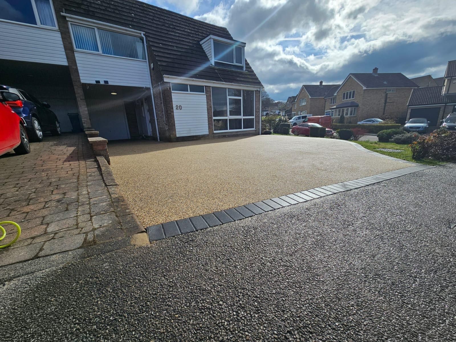 Smooth, seamless surface — no loose stones